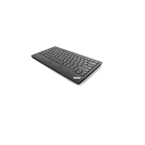 Produktbild: Lenovo ThinkPad TrackPoint II RF Wireless Keyboard + Bluetooth QWERTZ Deutsch Schwarz, Mini