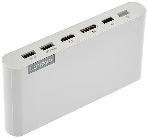 Produktbild: Lenovo 500 USB-C Universal Dock|weiß