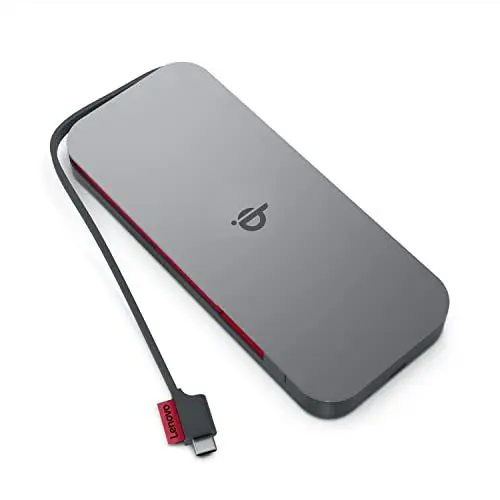 Produktbild: Lenovo Go Wireless – mobiles Ladegerät (10.000 mAh), G0A3LG1WWW