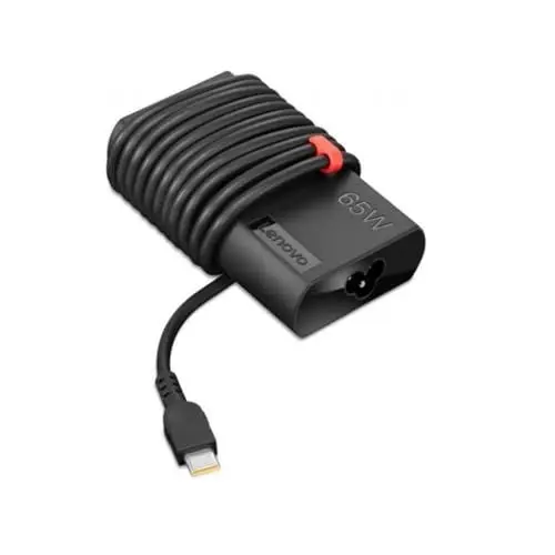 Produktbild: Lenovo ThinkPad Slim 65W AC Adapter USB-C EU 4X20V24678 Schwarz
