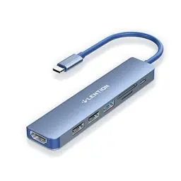 Produktbild: LENTION USB C Hub mit 100W PD Aufladung, 4K HDMI, SD/TF Kartenleser, USB 3.0, Adapter USB C auf USB kompatibel MacBook Pro 2016-2024, MacBook air 2018-2024, iPhone 16/15/Pro/Pro Max, Thunderbolt 3/4