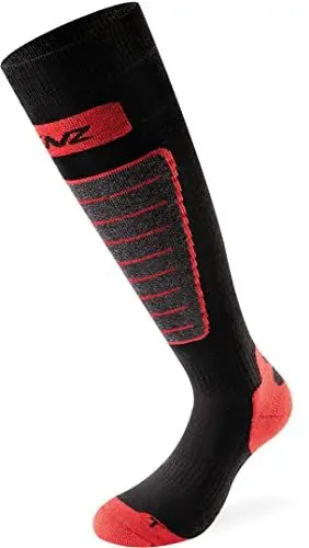 Produktbild: Lenz 1.0 Skiing Socken (Black/Grey/Red,39-41)