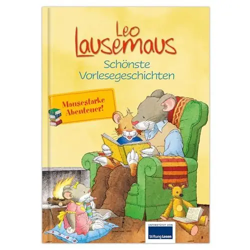 Produktbild: Leo Lausemaus - Schönste Vorlesegeschichten: Vorlesebuch für Kinder ab 3 Jahre mit 7 Geschichten