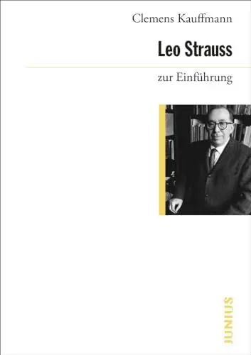 Produktbild: Leo Strauss zur Einführung
