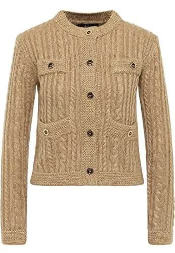 Produktbild: LEOMIA Women's Strickjacke, Kamel, XL/XXL
