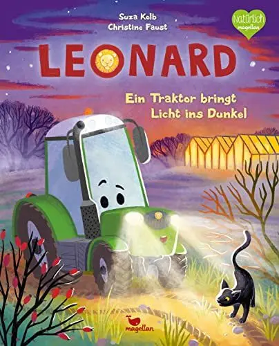 Produktbild: Leonard - Ein Traktor bringt Licht ins Dunkel: Ein Bilderbuch für Kinder ab 3 Jahren über Fahrzeuge und den Bauernhof