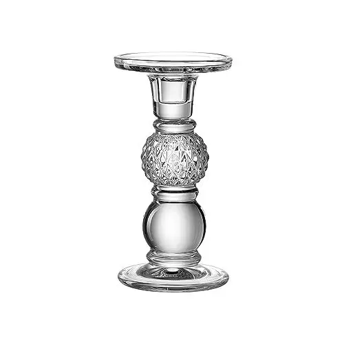 Produktbild: LEONARDO HOME 018639 Leuchter Poesia 18 cm, Glas, klar