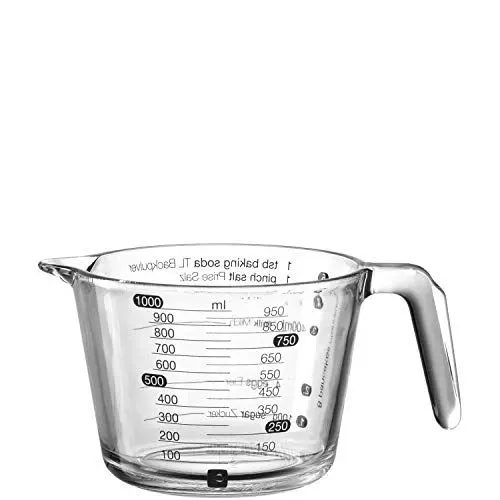 Produktbild: LEONARDO HOME 018732 CUCINA Messbecher 1000 ml, Glas