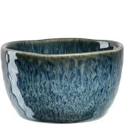 Produktbild: LEONARDO Matera Keramikschale - Dip-Schale aus Keramik - Durchmesser 8,3 cm, Höhe 5 cm - Inhalt 150 ml - Mikrowellengeeignet, spülmaschinenfest - Schüssel in blau
