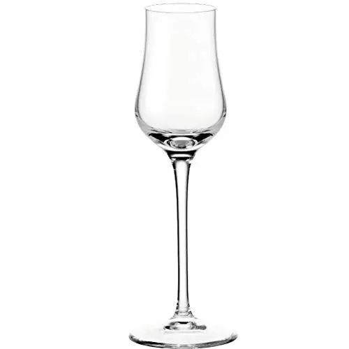 Produktbild: Leonardo Ciao+ Grappa-Gläser, 1 Stück, Schnaps-Glas mit gezogenem Stiel, spülmaschinenfestes Digestif-Glas, 8,5 cl, 061452