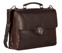 Produktbild: Leonhard Heyden Roma Briefcase 2 Compartments Brown