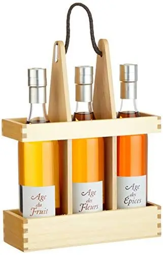 Produktbild: Leopold Gourmel Cognac Promenade en Cognac Geschenkset je 1 Fl. Âge du Fruit, Fleur, Èpices (3 x 0.2 l)