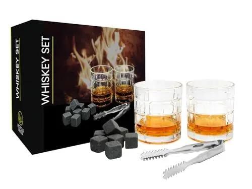 Produktbild: Leopold Vienna Geschenkset Whiskey, Glas, Transparent, 244x194x98mm