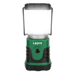 Produktbild: Lepro LED Campinglampe, Mini Camping Laterne, 350LM, 4 Lichtmodi, 3 AA Batterie batteriebetriebene Suchscheinwerfer Camping Lampen mit Bügel & Haken, Batterie nicht enthalten