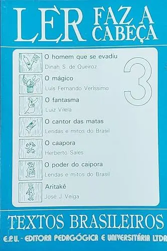 Produktbild: Ler faz a cabeça. Lesehefte ab ca. 4 Semester / Dinah S. de Queiróz. Luís Fernando Veríssimo. Luiz Vilela. José J. Veiga. Cada livro contém 5 a 6 textos ... (Ler Faz a Cabeca)