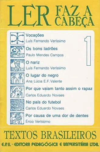 Produktbild: Ler faz a cabeça. Lesehefte ab ca. 4 Semester / Luís Fernando Veríssimo. Paulo Mendes Campos. Ana Lúcia E.F. Valente. Carlos Eduardo Novaes. Érico Veríss... (Ler Faz a Cabeca)