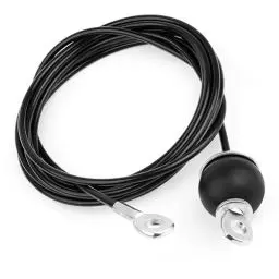 Produktbild: LERANXIN Gym Kabel Drah, 3,5 Meter Kabelzug Fitness Wird mit Seilzug Fitness Stopper Ball Geliefert Wird Verwendet, Sicherheit zu Gewährleisten, Geeignet für Heimfitness und Fitnessstudios