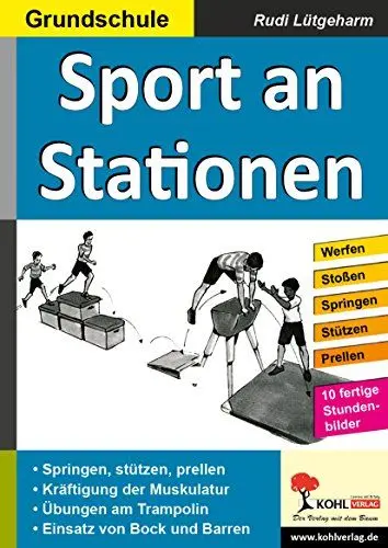 Produktbild: Lernen an Stationen in der Grundschule: 10 fertige Stundenbilder