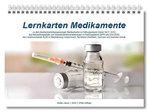 Produktbild: Lernkarten Medikamente (zu BPR und SAA 2020)