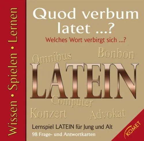Produktbild: Lernspiel Latein