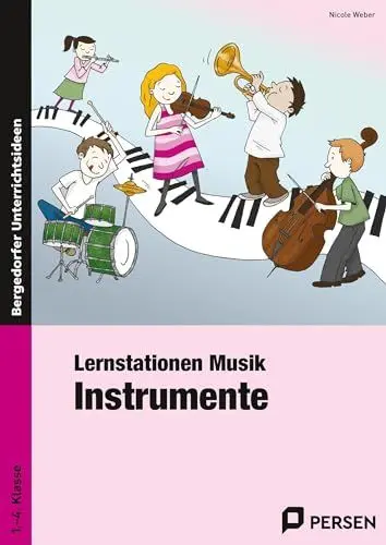 Produktbild: Lernstationen Musik: Instrumente: (1. bis 4. Klasse)