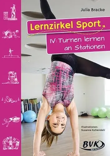 Produktbild: Lernzirkel Sport 4: Turnen lernen an Stationen | Sportunterricht in der Grundschule, 1. - 4. Klasse: Turnen lernen an Stationen - 1. - 4 Klasse