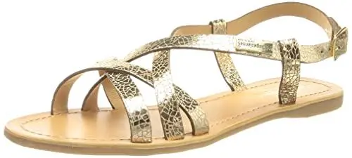 Produktbild: LES TROPEZIENNES PAR M. BELARBI Damen Henny Sandale, Gold, 38 EU