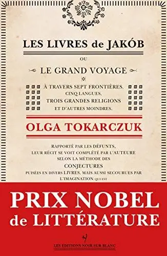 Produktbild: Les livres de jakób: Ou le grand voyage à travers sept frontières, cinq langues, trois grandes religions et d'autres moindres