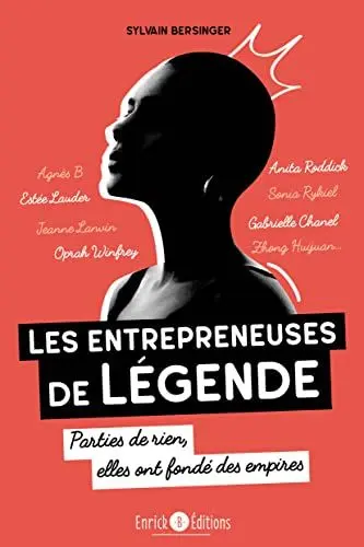 Produktbild: Les entrepreneuses de légende: Estée Lauder, Anita Roddick (The Body Shop), Jeanne Lanvin, Gabrielle Chanel, Sonia Rykiel, Agnès B., Oprah Winfrey, ... Parties de rien, elles ont fondé des empires