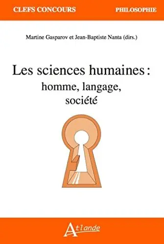 Produktbild: Les sciences humaines : homme, langage, société
