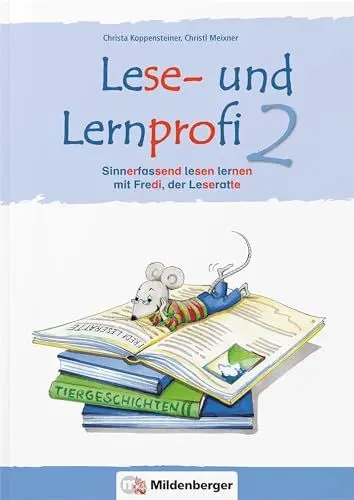 Produktbild: Lese- und Lernprofi 2 – Arbeitsheft – silbierte Ausgabe: Sinnerfassend lesen lernen mit Fredi, der Leseratte, Klasse 2 (Lese- und Lernprofi: blau/rot silbiert)