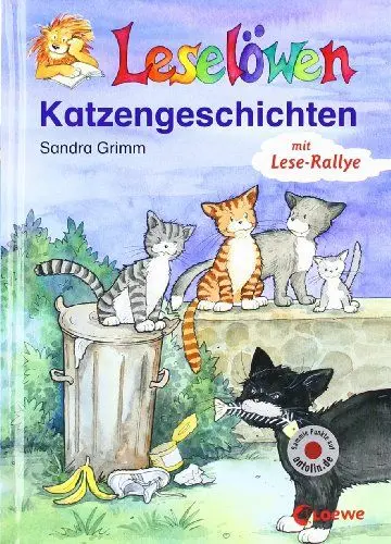 Produktbild: Leselöwen-Katzengeschichten: Mit Lese-Rallye