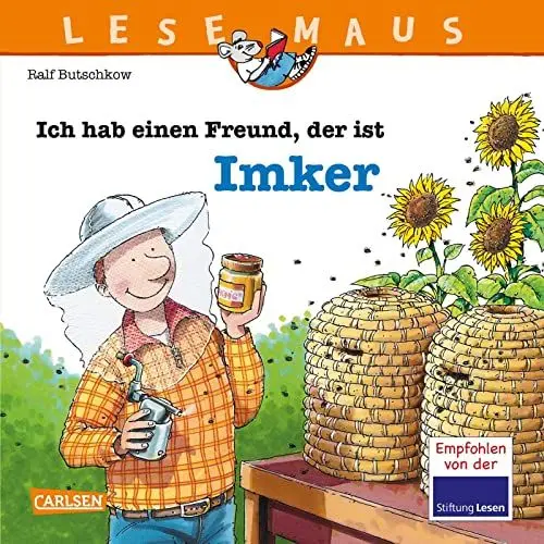 Produktbild: LESEMAUS 121: Ich hab einen Freund, der ist Imker: Alles über den spannenden Beruf | Bilderbuch für Kinder ab 3 Jahre (121)