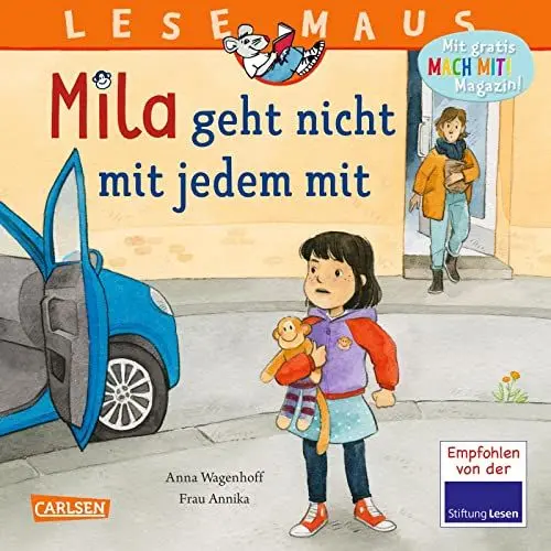 Produktbild: LESEMAUS 210: Mila geht nicht mit jedem mit: Grenzen setzen und Nein sagen | ermutigende und liebevolle Vorlesegeschichte für Kinder ab 3 (210)