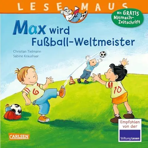 Produktbild: LESEMAUS 72: Max wird Fußball-Weltmeister (72): Neuausgabe