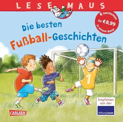 Produktbild: LESEMAUS Sonderbände: Die besten Fußball-Geschichten: Sechs Geschichten in einem Band | für Kinder ab 3 Jahre