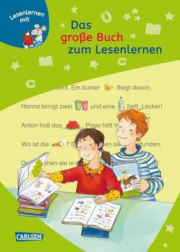 Produktbild: LESEMAUS zum Lesenlernen Sammelbände: Das große Buch zum Lesenlernen: Bild-Wörter-Geschichten – mit Bildern lesen lernen