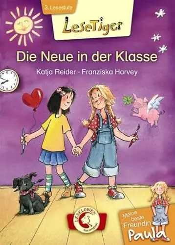 Produktbild: Lesetiger - Meine beste Freundin Paula: Die Neue in der Klasse: Erstlesebuch für Mädchen und Jungen ab 6 Jahre