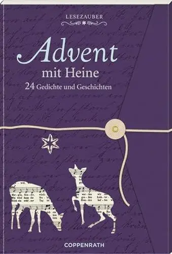 Produktbild: Lesezauber: Advent mit Heine - Briefbuch zum Aufschneiden: 24 Gedichte und Geschichten (Adventskalender)