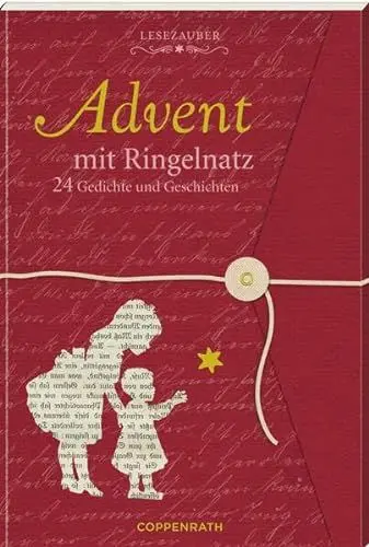 Produktbild: Lesezauber: Advent mit Ringelnatz - Briefbuch zum Aufschneiden: 24 Gedichte und Geschichten (Adventskalender)