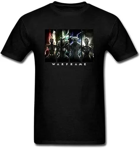 Produktbild: Lesgotshirt Mens Warframe Design Cotton T Shirt Black L