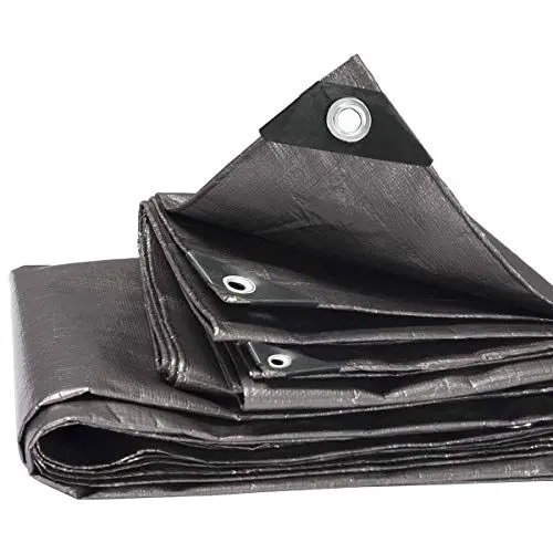Produktbild: Lestarain universal Gewebeplane Abdeckplane Schutzplane，wasserdicht und haltbar Bauplane Bootsplane mit Ösen für Auto Gartenmöbel Pool 180g/m²，3x5m,Grau