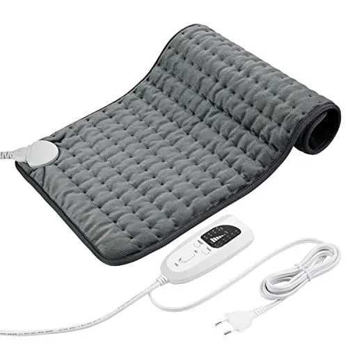 Produktbild: Letitwell Heizkissen, Wärmekissen mit Automatischer Abschaltung, Wärmekissen für Rücken Nacken Schulter Bauch weiche Flanelloberfläche (30 X 60 cm)