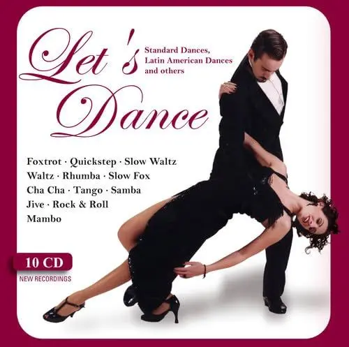 Produktbild: Let´s Dance: Foxtrot, Quickstep, Rock & Roll, Slow Waltz, Mambo, Rhumba, Slow Fox, Waltz, Cha Cha, Tango, Samba, Jive