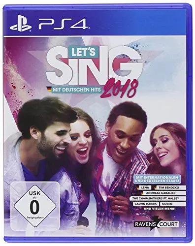 Produktbild: Let's Sing 2018 mit Deutschen Hits (PS4)