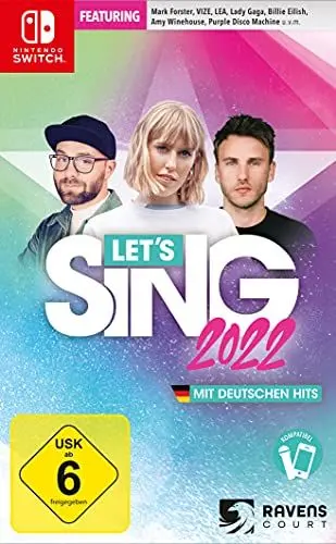 Produktbild: Let's Sing 2022 mit deutschen Hits (Nintendo Switch)
