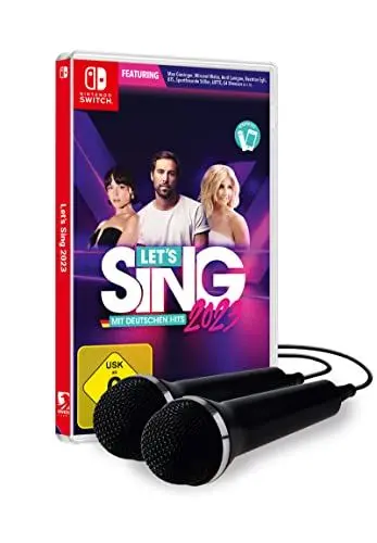 Produktbild: Let's Sing 2023 German Version (+ 2 Mics) (Nintendo Switch)