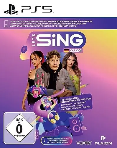 Produktbild: Let's Sing 2024 German Version (PlayStation 5)