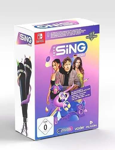 Produktbild: Let's Sing 2024 German Version (+ 2 Mics) (Nintendo Switch)