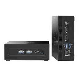 Produktbild: LETSUNG Mini PC GoLite 11, Intel Celeron N4000C (bis zu 2,6GHz), 6GB LPDDR4 128GB M.2 SSD Mini PC Windows 11 Pro, NUC PC Mini Computer Dual WiFi 5/BT 4.2/HDMI, für Büro/Studium/Home